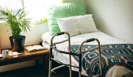 View of a room in an assisted care facility